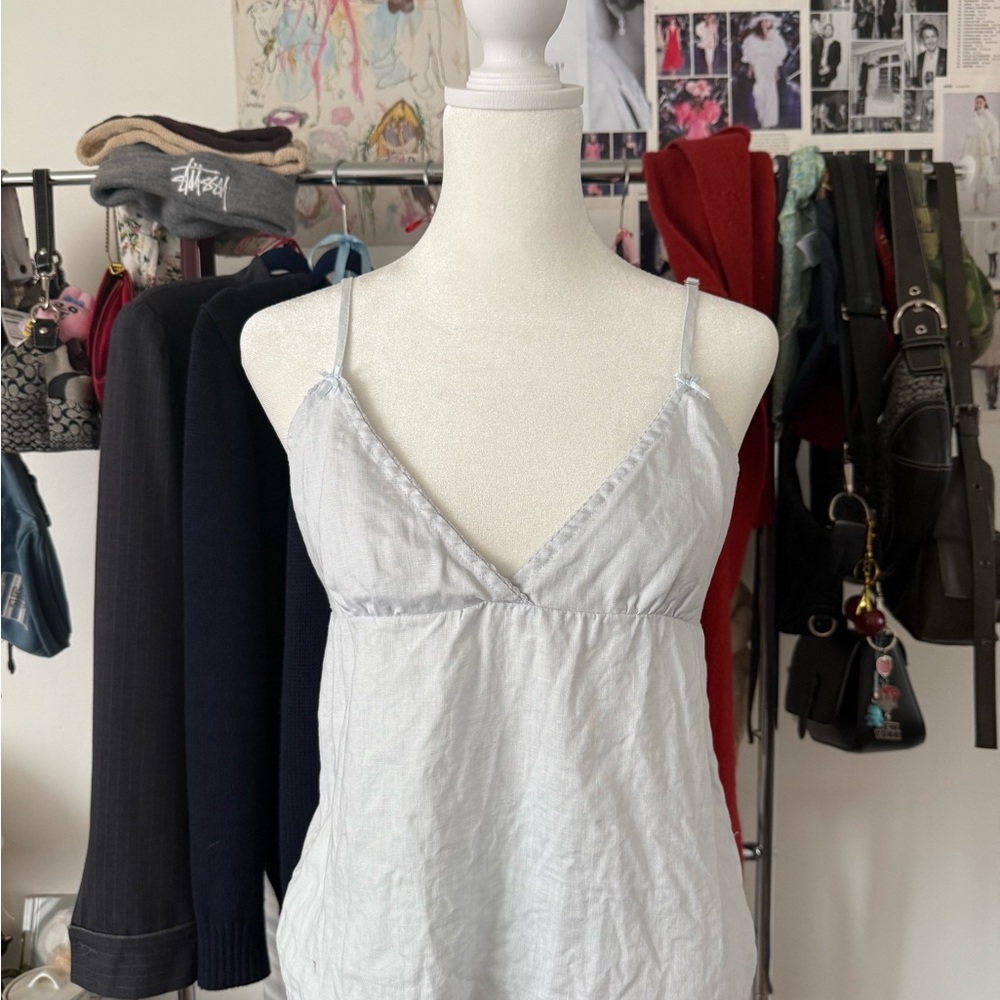 Brandy Melville Light Blue Tank Top